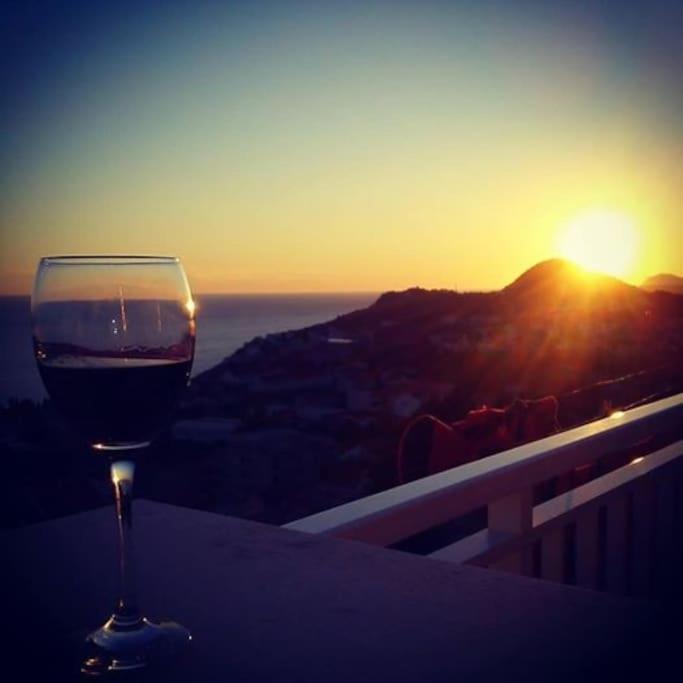 Romantic Ap,With Amazing View Dubrovnik Bagian luar foto
